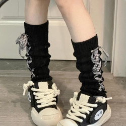 白色小腿襪套堆堆襪腿套女款春夏季中筒jk搭配小皮鞋修飾腿型襪子