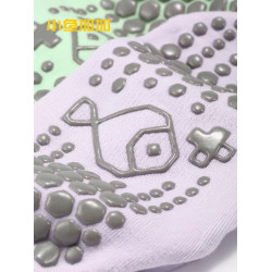 小魚加加圓頭瑜珈襪女防滑專業綁帶高彈力器械訓練襪防滑普拉提襪