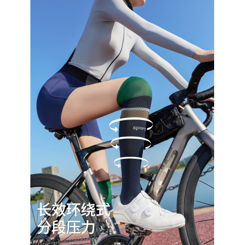 壓力襪專業運動白色過膝襪跑步騎行徒步跳繩瑜珈羽毛球長筒襪女秋 壓力襪專業運動白色過膝襪跑步騎行徒步跳繩瑜珈羽毛球長筒襪女秋