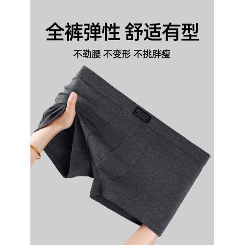 七匹狼男士內褲純棉抗菌彈力男式大碼短褲四角褲頭男生平角褲男款 七匹狼男士內褲純棉抗菌彈力男式大碼短褲四角褲頭男生平角褲男款