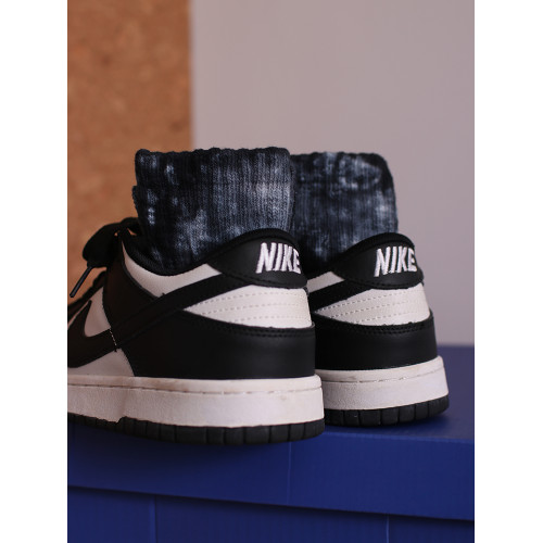 紥染漸變襪子男女小衆潮牌街頭粗針低幫短襪美式個性粗線中筒襪棉