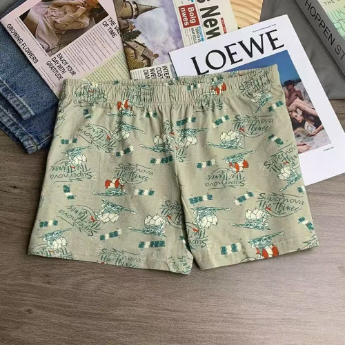 潮流阿羅褲男士內褲個性居家平角褲舒適透氣寬松大碼男生四角短褲