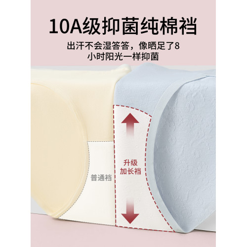 純棉女士內褲2025新款夏薄款7a級抗菌全棉襠中腰高開叉女生三角褲 純棉女士內褲2025新款夏薄款7a級抗菌全棉襠中腰高開叉女生三角褲