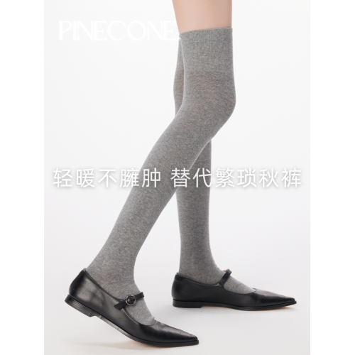 過膝襪女秋冬黑色長筒襪壓力瘦腿JK襪子無骨純棉打底護膝大腿襪 過膝襪女秋冬黑色長筒襪壓力瘦腿JK襪子無骨純棉打底護膝大腿襪