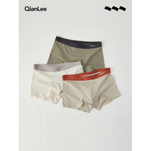 新疆長絨棉男士內褲純棉全棉襠抗菌透氣男生四角褲平角薄款短褲頭