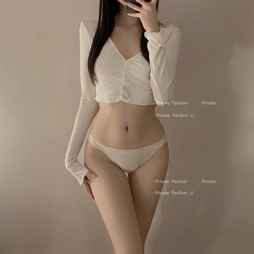 歐美無痕內褲女運動純棉抗菌全棉檔性感新款低腰女士黑色三角褲頭 歐美無痕內褲女運動純棉抗菌全棉檔性感新款低腰女士黑色三角褲頭