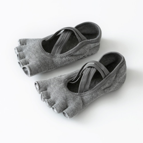 五指瑜珈襪女專業防滑普拉提室內分趾運動健身鞋舞蹈襪子夏薄 五指瑜珈襪女專業防滑普拉提室內分趾運動健身鞋舞蹈襪子夏薄