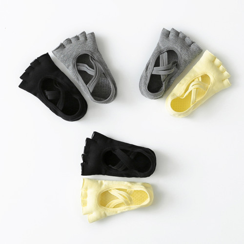 五指瑜珈襪女專業防滑普拉提室內分趾運動健身鞋舞蹈襪子夏薄 五指瑜珈襪女專業防滑普拉提室內分趾運動健身鞋舞蹈襪子夏薄