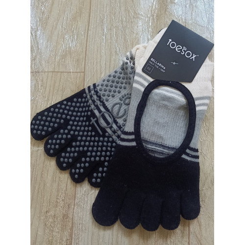 toesox普拉提瑜珈襪純棉五指襪瑜珈襪專業防滑耐磨鍛鍊舞蹈襪 toesox普拉提瑜珈襪純棉五指襪瑜珈襪專業防滑耐磨鍛鍊舞蹈襪