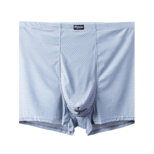 特大碼男士內褲加肥加大冰絲網孔透氣平角褲高腰寬松肥佬四角短褲 特大碼男士內褲加肥加大冰絲網孔透氣平角褲高腰寬松肥佬四角短褲