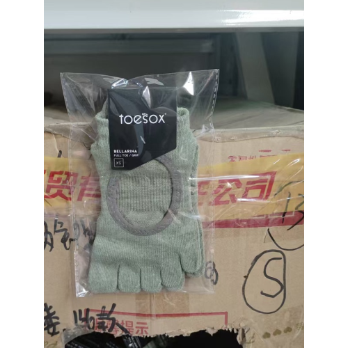 原單toesox普拉提瑜珈襪五指襪室內點膠女分趾襪防滑地板襪舞蹈襪
