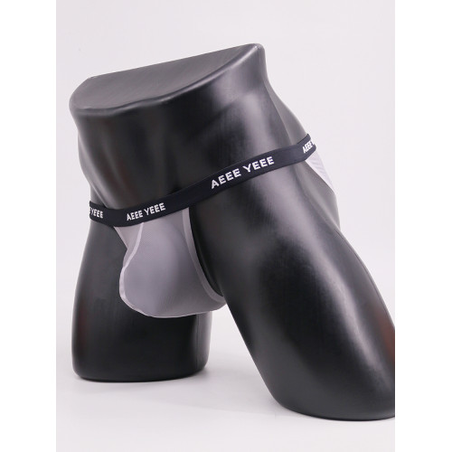 阿邑4D立體檔3D大囊袋男士內褲三角褲冰絲條紋高叉全包臀低腰速乾 阿邑4D立體檔3D大囊袋男士內褲三角褲冰絲條紋高叉全包臀低腰速乾