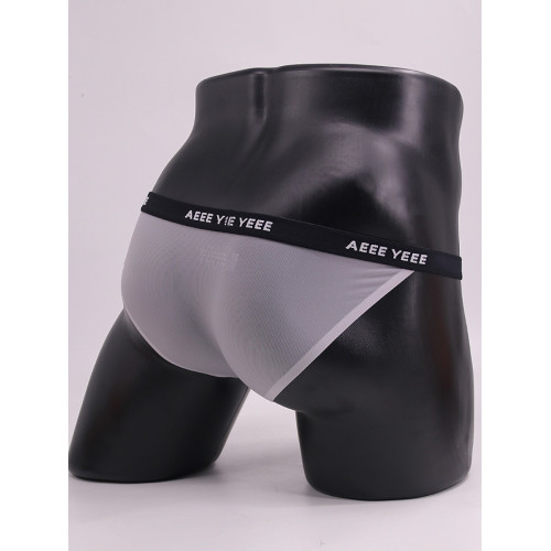 阿邑4D立體檔3D大囊袋男士內褲三角褲冰絲條紋高叉全包臀低腰速乾 阿邑4D立體檔3D大囊袋男士內褲三角褲冰絲條紋高叉全包臀低腰速乾