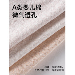 A類嬰兒棉內褲女士純棉全棉7A抗菌加長襠2025新款大碼女生三角褲