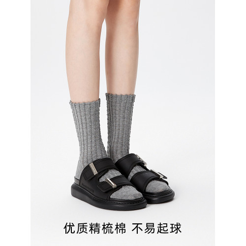 綠色浮雕中筒襪夏季棉襪配小皮鞋襪子女瑪麗珍襪華夫格無骨春秋款 綠色浮雕中筒襪夏季棉襪配小皮鞋襪子女瑪麗珍襪華夫格無骨春秋款