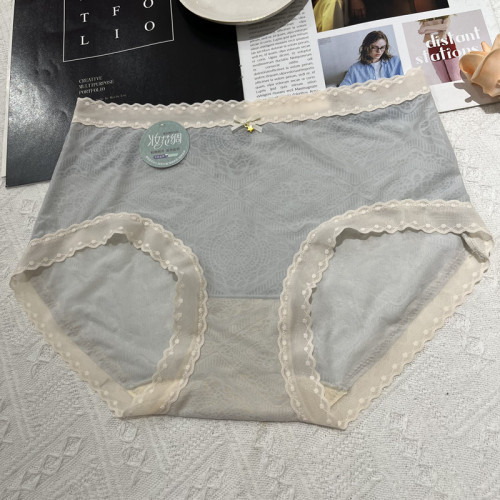 米婭林妝花綢3077中腰內褲女舒適輕薄抗菌桑蠶絲底檔無痕包臀短褲 米婭林妝花綢3077中腰內褲女舒適輕薄抗菌桑蠶絲底檔無痕包臀短褲