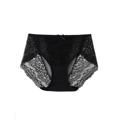 大碼蕾絲抗菌內褲女 高腰無痕透明性感簡約加肥加大短褲胖MM200斤 大碼蕾絲抗菌內褲女 高腰無痕透明性感簡約加肥加大短褲胖MM200斤