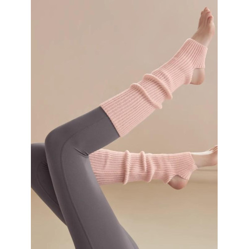 瑜珈襪白色堆堆襪女秋冬2025新款長筒腳踩襪套護腿抗菌針織小腿襪 瑜珈襪白色堆堆襪女秋冬2025新款長筒腳踩襪套護腿抗菌針織小腿襪