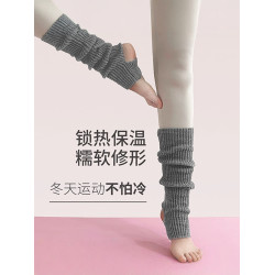 專業堆堆襪女瑜珈襪襪套秋冬季保暖舞蹈健身運動襪過膝護腿長筒襪