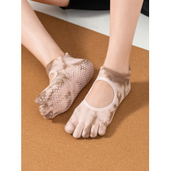 SIXHYS專業防滑普拉提襪瑜珈襪子女芭蕾系列五指分趾室內健身舞蹈