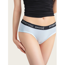 可夫特戶外美利奴羊毛內褲女中腰美麗諾徒步三角速乾運動內衣H58