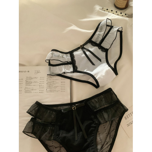 森日和葉高顔值純欲網紗女生三角褲甜美可愛蝴蝶結2025新款內褲女 森日和葉高顔值純欲網紗女生三角褲甜美可愛蝴蝶結2025新款內褲女