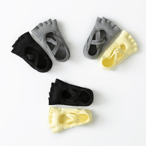 五指瑜珈襪女專業防滑普拉提夏季薄款室內運動空中健身服舞蹈襪子 五指瑜珈襪女專業防滑普拉提夏季薄款室內運動空中健身服舞蹈襪子