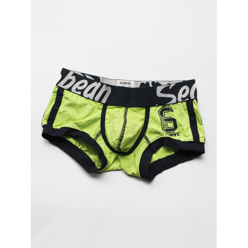 低腰U凸男士平角內褲純棉性感緊身囊袋四角褲頭青年潮男運動內褲 低腰U凸男士平角內褲純棉性感緊身囊袋四角褲頭青年潮男運動內褲