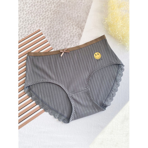 內褲女大碼胖mm200斤全棉中腰日系可愛莫代爾棉質面料無痕三角褲
