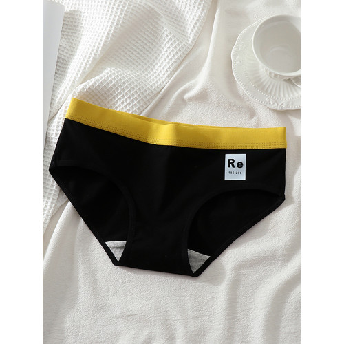 女士內褲純棉胖mm三角2025新款石墨烯抗菌襠運動舒適中腰大碼短褲