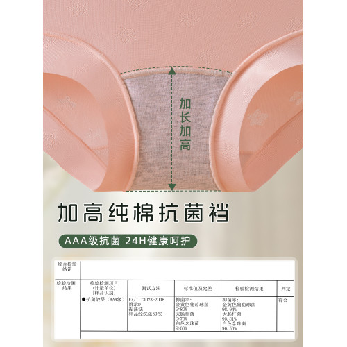 大碼內褲女胖mm新款女士高腰收腹無痕三角褲女生純棉加長襠部短褲 大碼內褲女胖mm新款女士高腰收腹無痕三角褲女生純棉加長襠部短褲