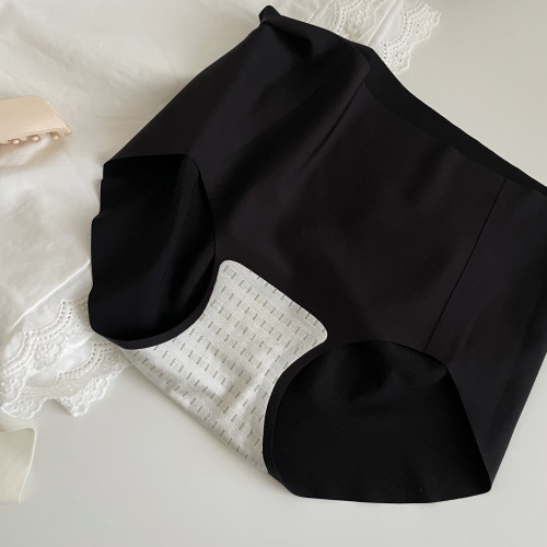 健身瑜珈7A抗菌薄款冰絲無痕內褲女中高腰防夾P蜜桃臀設計三角褲 健身瑜珈7A抗菌薄款冰絲無痕內褲女中高腰防夾P蜜桃臀設計三角褲