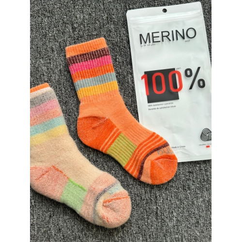 新款100%美利奴童襪羊毛戶外徒步登山襪吸汗全毛圈運動防磨中筒襪 新款100%美利奴童襪羊毛戶外徒步登山襪吸汗全毛圈運動防磨中筒襪