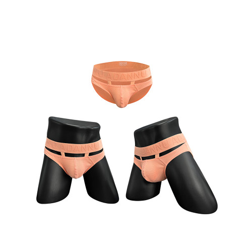 ADANNU男三角內褲吊環鏤空純棉國風浮雕文腰帶性感低腰潮運動青年 ADANNU男三角內褲吊環鏤空純棉國風浮雕文腰帶性感低腰潮運動青年