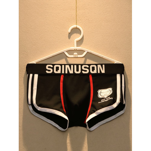 4條潮牌男士內褲韓版青年平角褲透氣純棉個性潮流褲衩男四角褲頭 4條潮牌男士內褲韓版青年平角褲透氣純棉個性潮流褲衩男四角褲頭