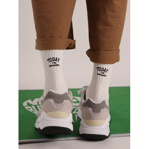 3雙裝復古vintage刺綉字母長襪子男女街頭cityboy美式復古堆堆襪 3雙裝復古vintage刺綉字母長襪子男女街頭cityboy美式復古堆堆襪