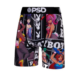 PSD平角內褲潮牌歐文歐美風籃球街頭運動彈力印花速乾四角褲