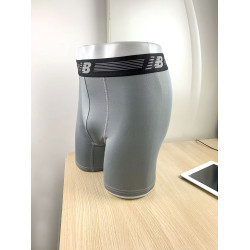 速乾夏季運動內褲男子中長款健身訓練速乾防磨腿四角平角短褲