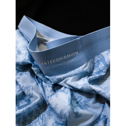 無痕男士內褲10A抑菌男生四角褲時尚休閒平角褲男款2025新品