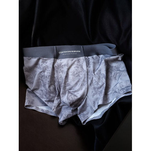 無痕男士內褲10A抑菌男生四角褲時尚休閒平角褲男款2025新品