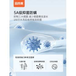 [3條]宜而爽羅紋純棉內褲男100%棉寬松高腰三角褲中老年爸爸褲衩