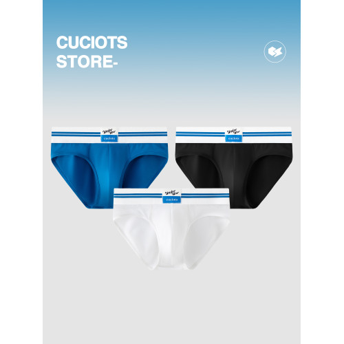 CUCIOTS男士內褲三角莫代爾2025新款棉感內褲男生性感運動三角褲