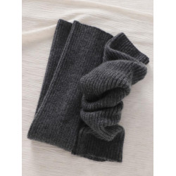 暖冬拍檔~100%純山羊絨襪套保暖過膝長筒襪針織堆堆襪護小腿腳腕