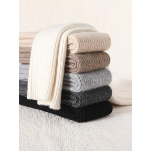 暖冬拍檔~100%純山羊絨襪套保暖過膝長筒襪針織堆堆襪護小腿腳腕 暖冬拍檔~100%純山羊絨襪套保暖過膝長筒襪針織堆堆襪護小腿腳腕