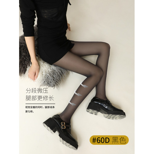 黑絲微壓力顯瘦腿黑絲襪女性感透肉薄款打底褲JK春秋季30D連褲襪 黑絲微壓力顯瘦腿黑絲襪女性感透肉薄款打底褲JK春秋季30D連褲襪