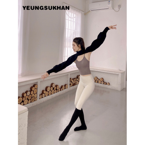 YEUNGSUKHAN/純色壓力小腿襪 密實針織瑜珈襪 搭配顯高顯瘦好比例 YEUNGSUKHAN/純色壓力小腿襪 密實針織瑜珈襪 搭配顯高顯瘦好比例