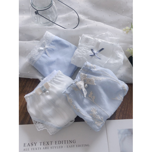 2025新款日系內褲女冰絲中低腰純棉襠少女蕾絲性感純欲透氣三角褲 2025新款日系內褲女冰絲中低腰純棉襠少女蕾絲性感純欲透氣三角褲