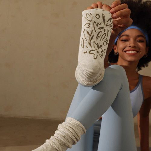 瑜珈襪子防滑專業女五指襪室內堆堆瑜珈襪套地板襪成人普拉提襪子 瑜珈襪子防滑專業女五指襪室內堆堆瑜珈襪套地板襪成人普拉提襪子