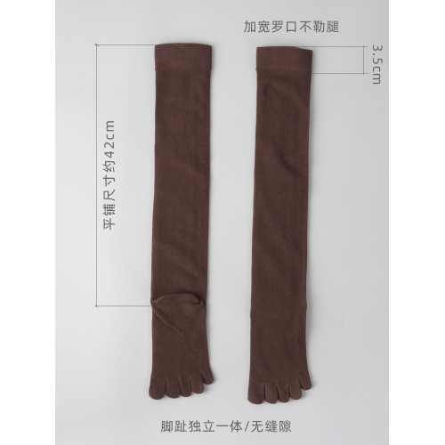 長筒過膝小腿純棉五指襪男女腳趾襪灰色免綁腿禪系僧襪分趾棉襪子 長筒過膝小腿純棉五指襪男女腳趾襪灰色免綁腿禪系僧襪分趾棉襪子