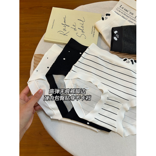 可愛少女內褲女生純棉2025新款10A級抑菌全棉加長襠無痕三角褲女 可愛少女內褲女生純棉2025新款10A級抑菌全棉加長襠無痕三角褲女